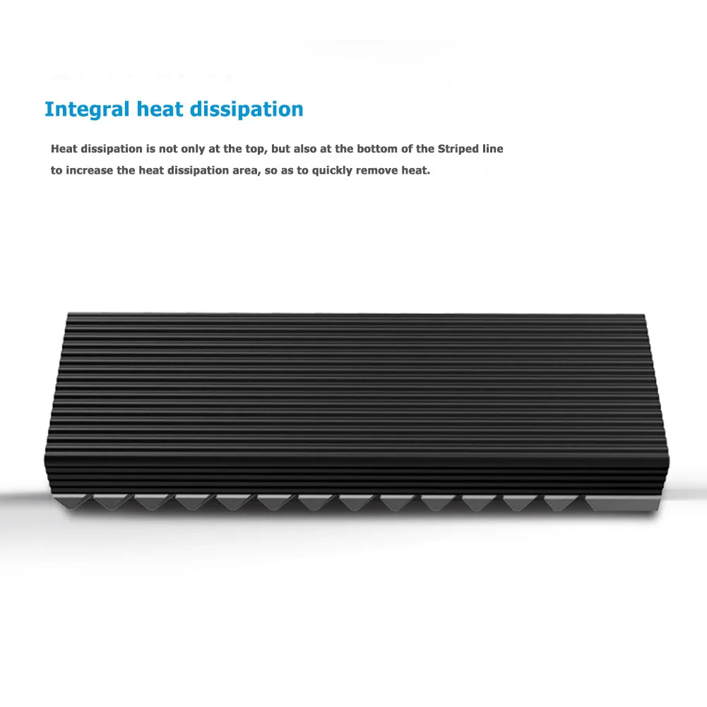 M.2-3 SSD Heat Sink Heatsink NVME NGFF M.2 2280 SSD Hard Disk Aluminum Heat Sink Radiator Thermal Cooling Pad for Desktop PC