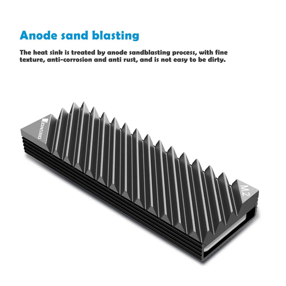 M.2-3 SSD Heat Sink Heatsink NVME NGFF M.2 2280 SSD Hard Disk Aluminum Heat Sink Radiator Thermal Cooling Pad for Desktop PC