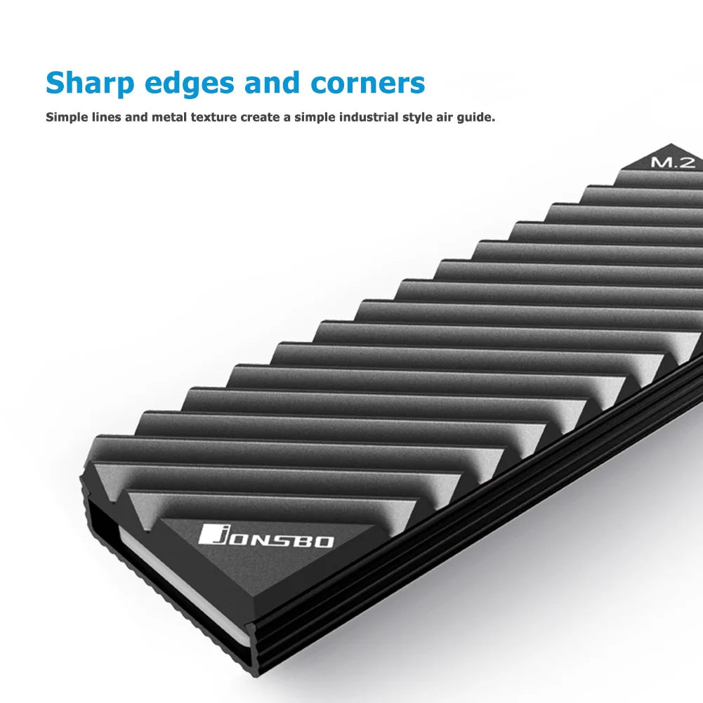 M.2-3 SSD Heat Sink Heatsink NVME NGFF M.2 2280 SSD Hard Disk Aluminum Heat Sink Radiator Thermal Cooling Pad for Desktop PC