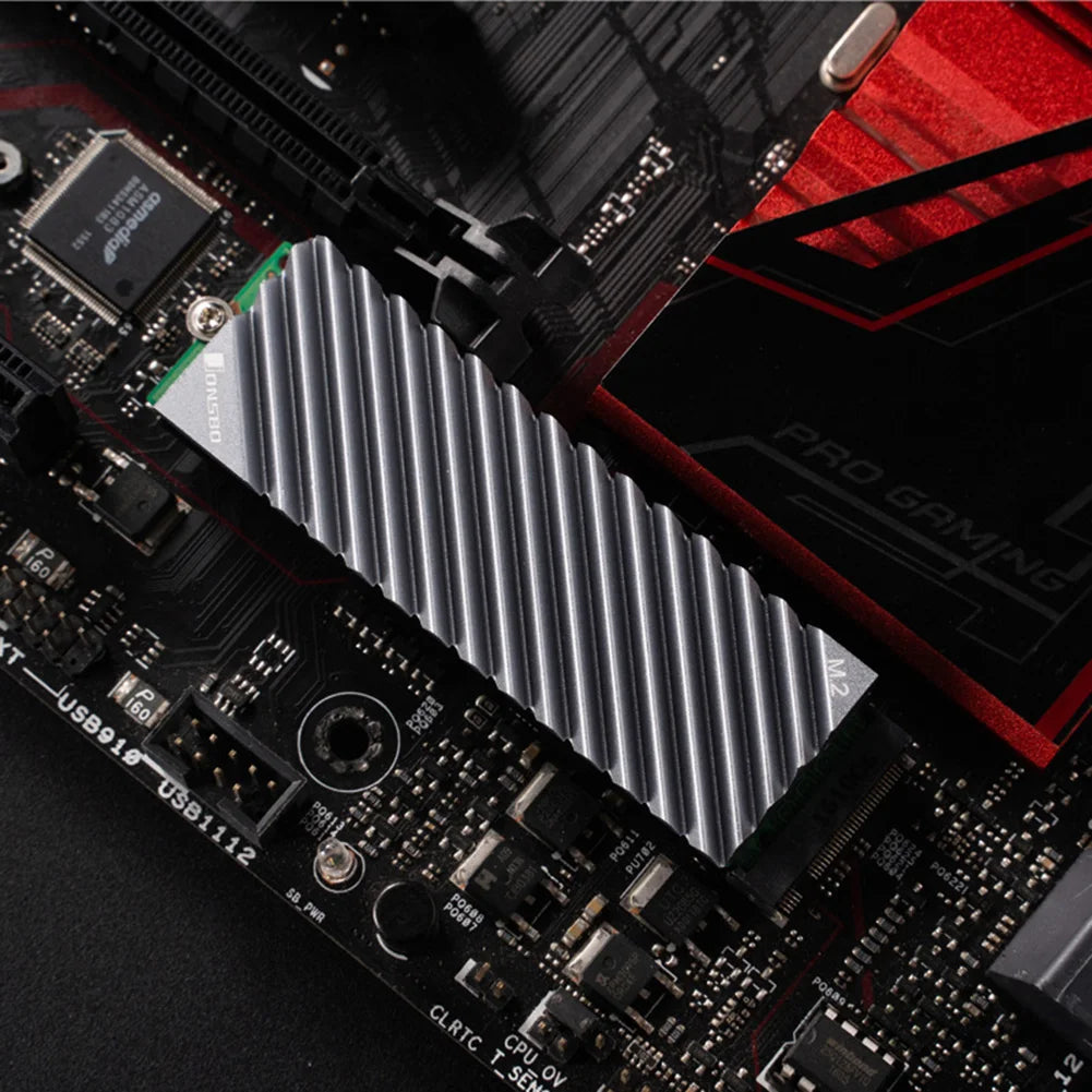 M.2-3 SSD Heat Sink Heatsink NVME NGFF M.2 2280 SSD Hard Disk Aluminum Heat Sink Radiator Thermal Cooling Pad for Desktop PC