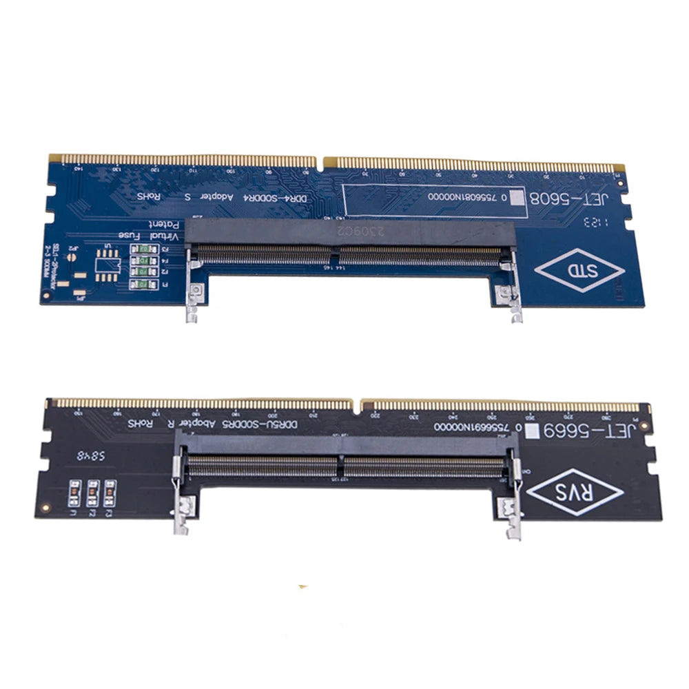 Memory Module Test Card DDR3 DDR4 DDR5 Laptop Memory to Desktop Testing Adapter High-Frequency Impedance Plug And Play