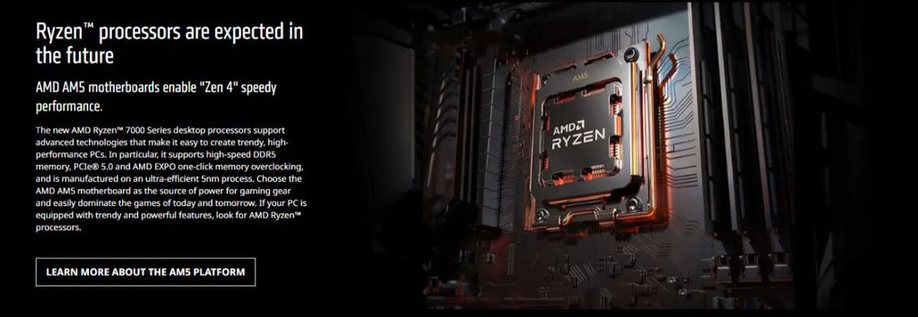 AMD New Ryzen 5 7600X CPU R5 7600X 4.7 GHz 6-Core 12-Thread 5NM L3=32M 100-000000593 Socket AM5 Sealed Without cooler