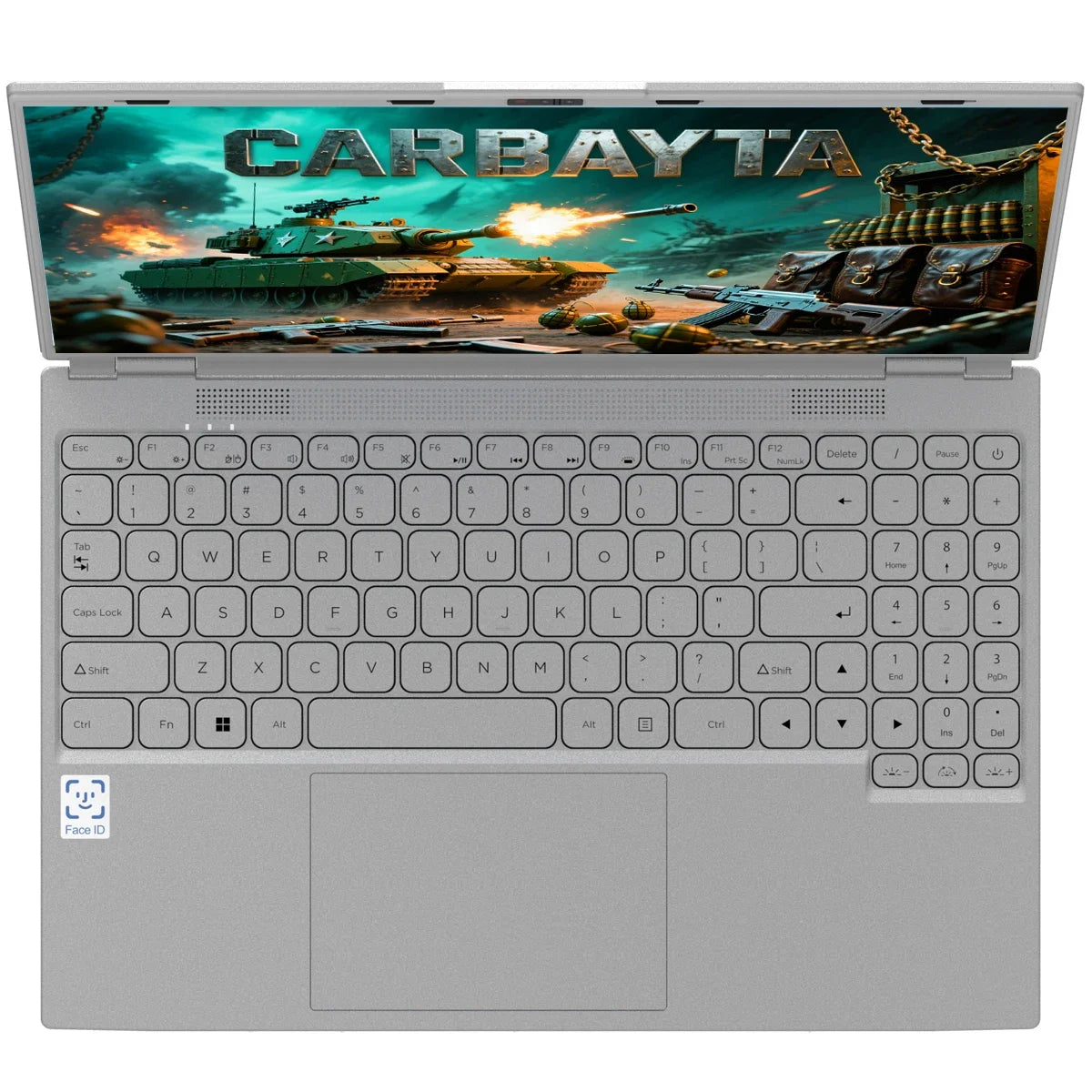 CARBAYTA Intel N9095 Laptop 16 inch IPS Screen ,16GB RAM ,  Office Learning Computer Windows 11 Pro Face unlock Gaming Notebook