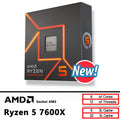 AMD New Ryzen 5 7600X CPU R5 7600X 4.7 GHz 6-Core 12-Thread 5NM L3=32M 100-000000593 Socket AM5 Sealed Without cooler