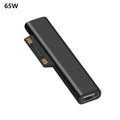 65W/102W PD Fast Charging USB C Power Supply For Microsoft Surface Pro X 8 7 6 5 4 3 Go Book Converter Charger For Microsoft