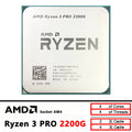 AMD Ryzen 3 PRO 2200G R3 PRO 2200G  R3 2200G 3.5 GHz Used Quad-Core Quad-Thread CPU   YD220BC5M4MFB Socket AM4