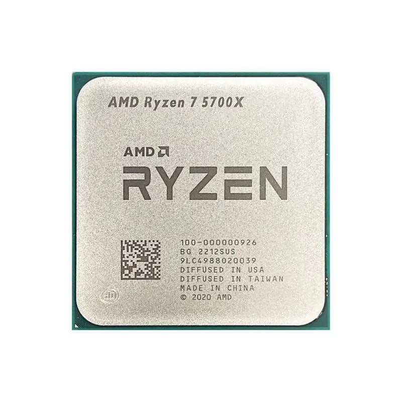 AMD R7 5700X Ryzen 7 5700X 3.4 GHz Eight-Core 16-Thread CPU 7NM L3=32M 100-000000926 Socket AM4 New