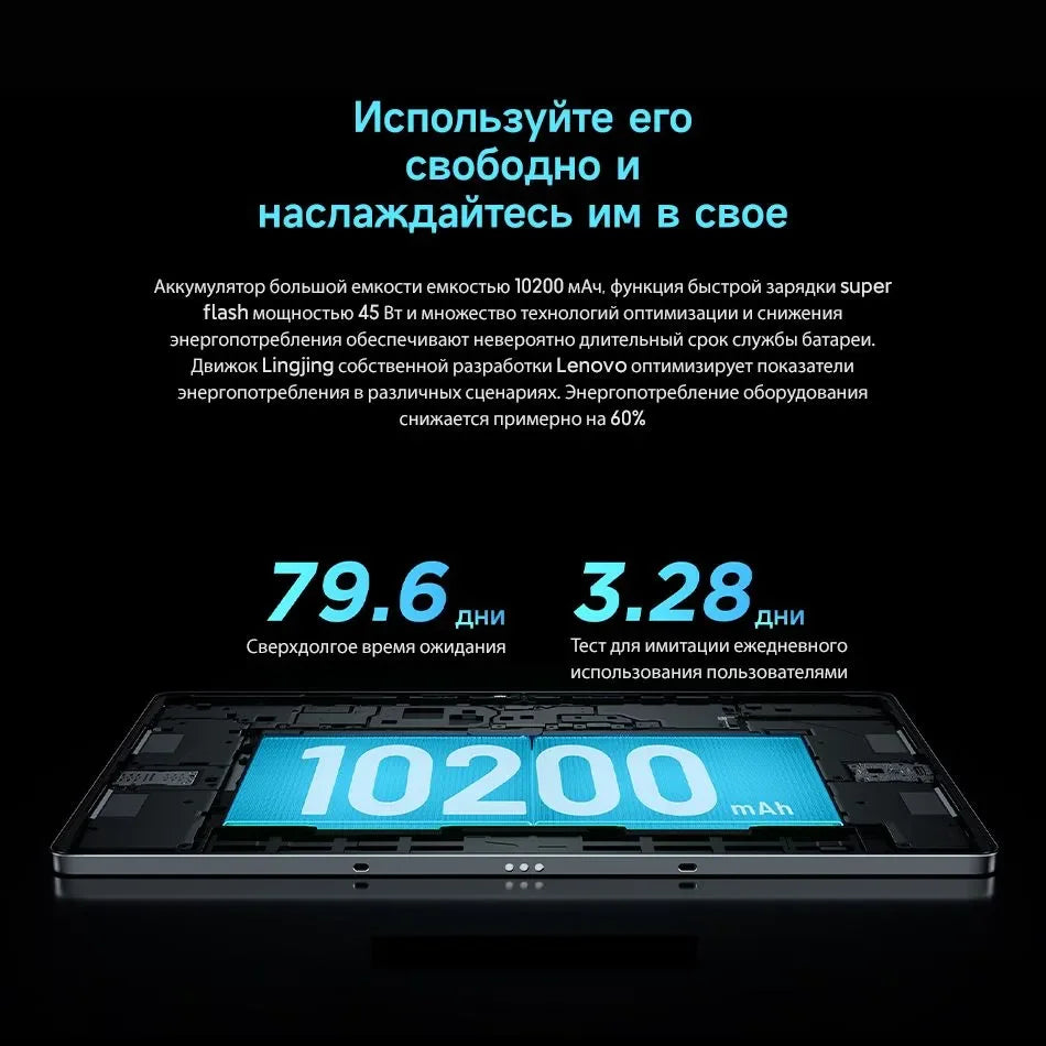 Original Lenovo Xiaoxin Pad Pro 12.7 2025 Entertainment Office Learning Game Tablet Interconnection Tianji 8300 2.9k 144Hz Gray