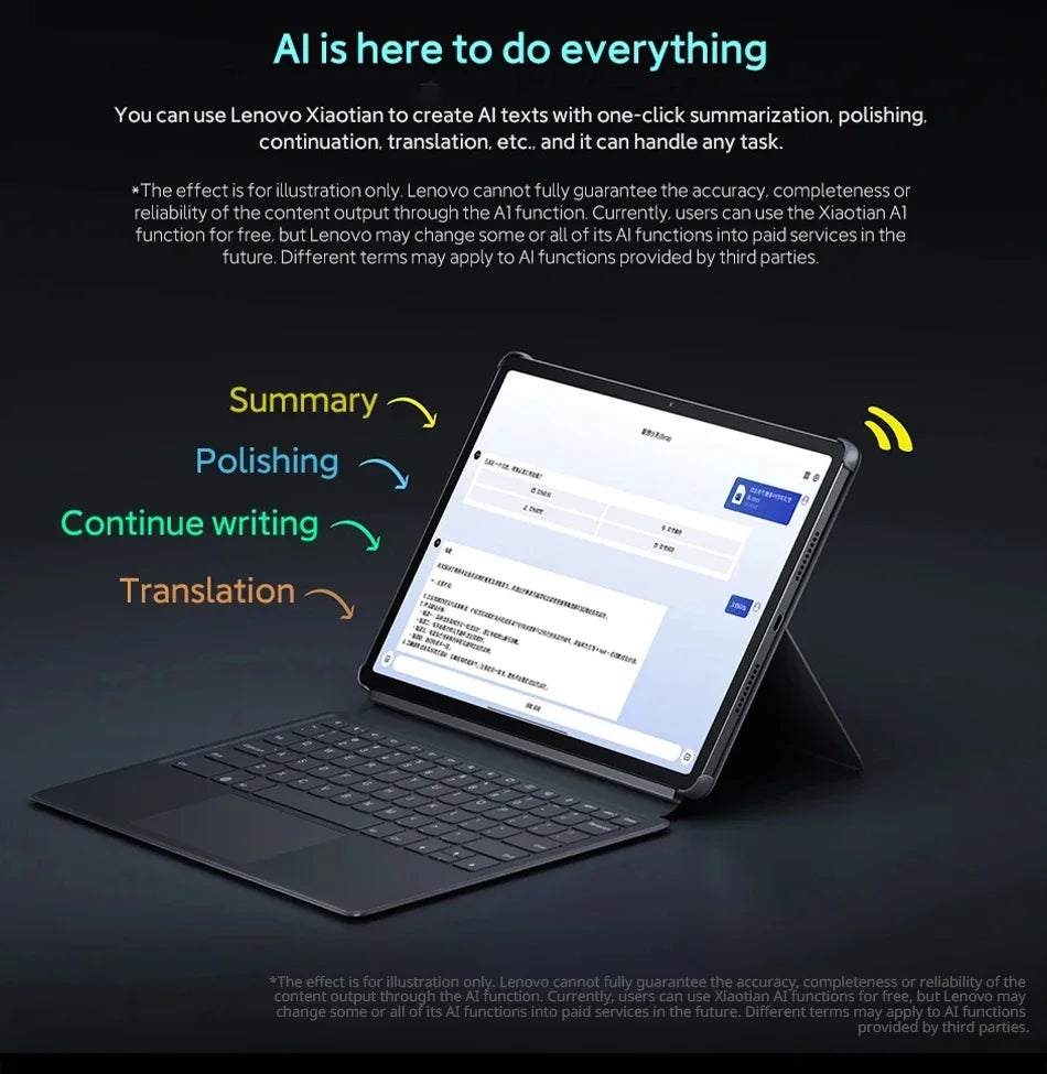 Lenovo Xiaoxin Pad Pro 2025 12.7 inch Tablet Original Global ROM Dimensity 8300 2.9K 144Hz Display  Android 14 10200mAh Pad PC