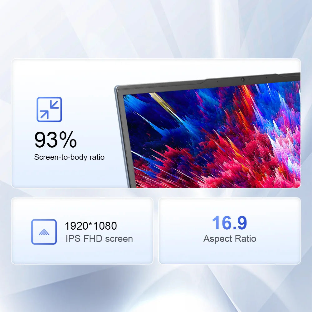 Ninkear 2 in 1 Laptop YBOOK 15 The best Christmas gift AMD™ Ryzen 3 3200U 16GB DDR4 + 512GB SSD 15.6 Inch 360 Degree Flip
