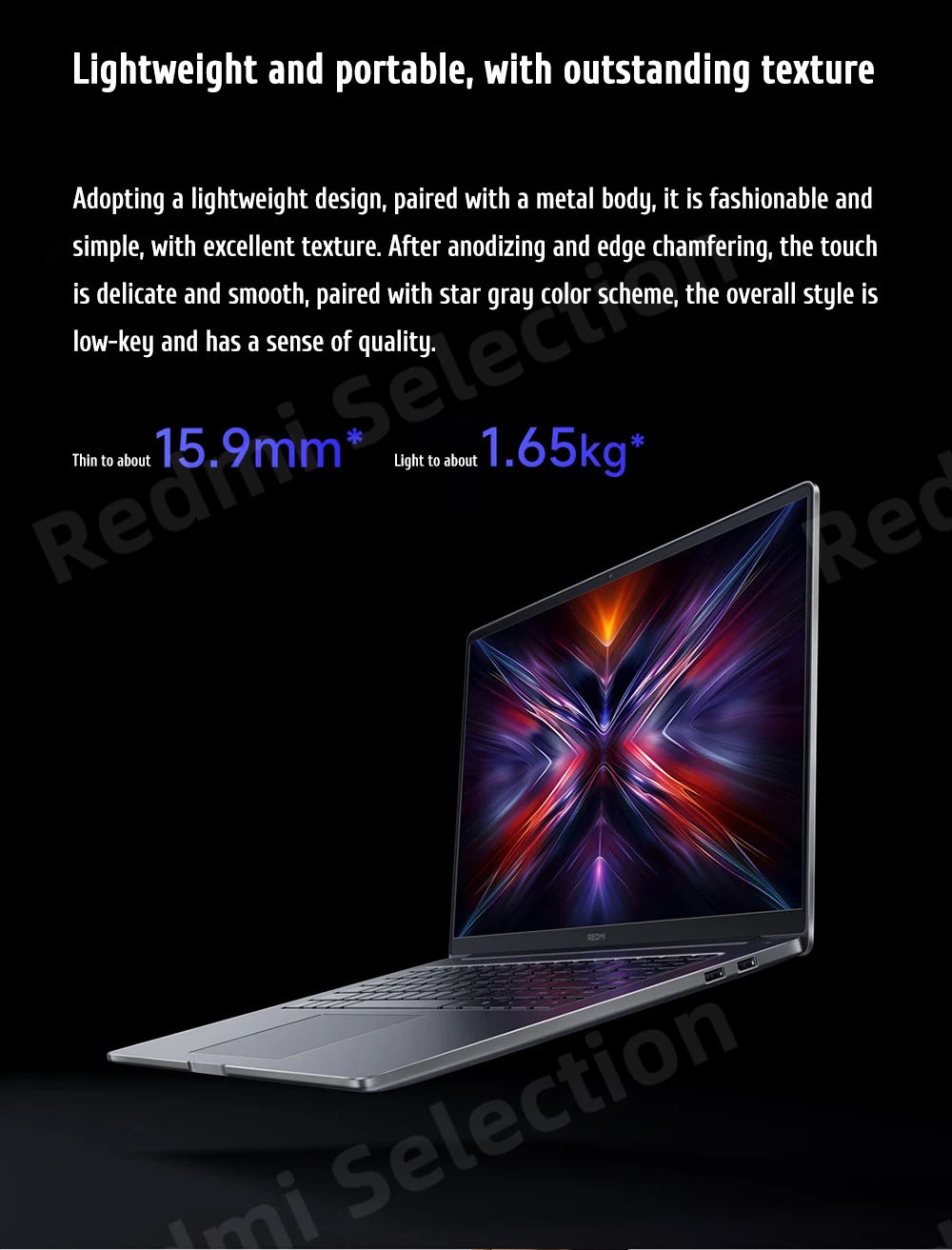 Xiaomi REDMI Book 16 Laptop Intel Core 5  220H/125H Intel Graphics 16G/32G RAM 1TB SSD 16-inch 2.5K Screen Notebook PC